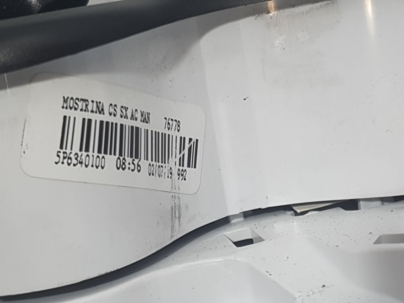 Recambio de mando calefaccion / aire acondicionado para fiat panda (312_, 319_) 1.2 (312pxa1a) referencia OEM IAM 5P6240100 5P63