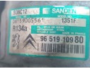 Recambio de compresor aire acondicionado para peugeot 307 break (3e) 1.6 16v referencia OEM IAM 9651910980 SD6C12 SANDEN