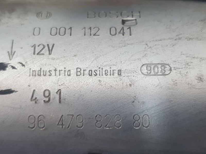 Recambio de motor arranque para peugeot 307 break (3e) 1.6 16v referencia OEM IAM 9647982880 0001112041 BOSCH