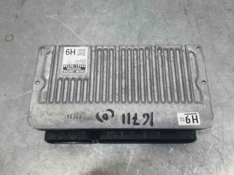 Recambio de centralita motor uce para toyota yaris (_p13_) 1.5 hybrid (nhp130_) referencia OEM IAM 896610U120 2768001650 DENSO