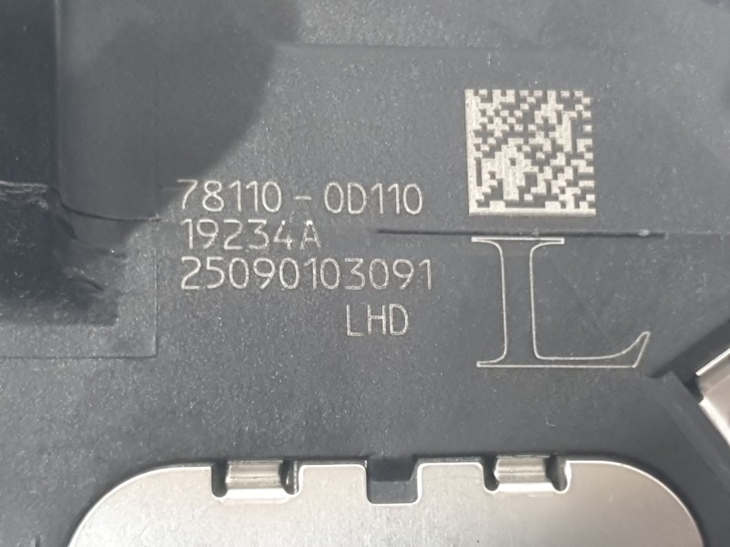 Recambio de potenciometro pedal para toyota yaris (_p13_) 1.5 hybrid (nhp130_) referencia OEM IAM 781100D110  