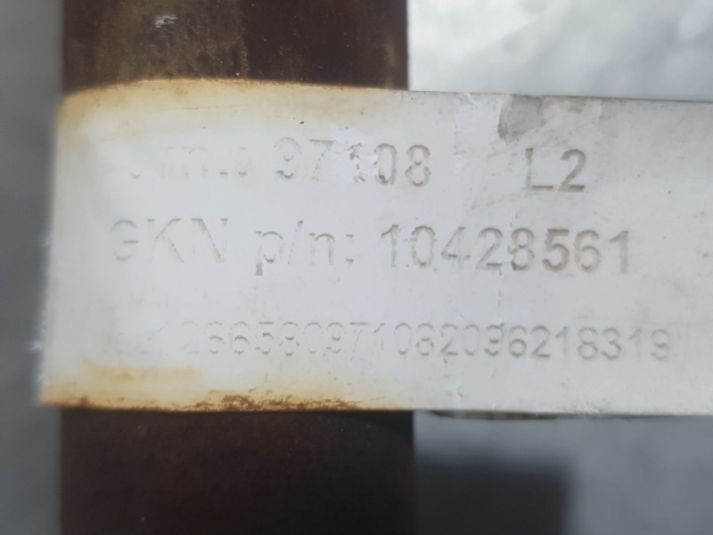 Recambio de transmision delantera derecha para fiat panda (312_, 319_) 1.2 (312pxa1a) referencia OEM IAM 52126658 10428561 