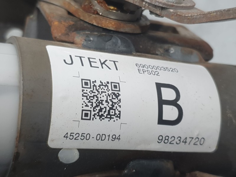 Recambio de columna direccion para toyota yaris (_p13_) 1.5 hybrid (nhp130_) referencia OEM IAM 452500D194  