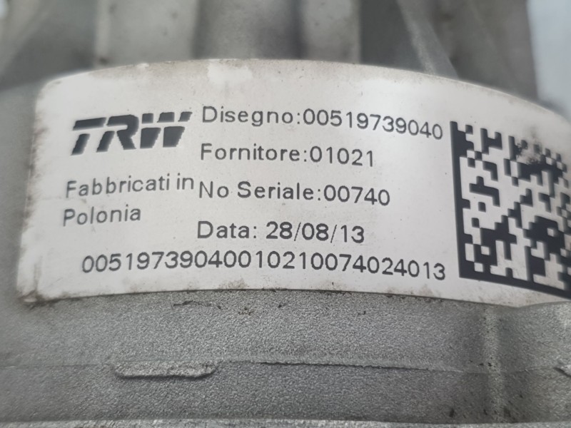 Recambio de columna direccion para fiat 500l (351_, 352_) 1.4 (199lyb1b) referencia OEM IAM 00519739040 00740 TRW