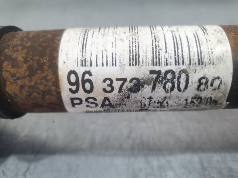 Recambio de transmision delantera izquierda para peugeot 307 break (3e) 1.6 16v referencia OEM IAM 9637378080  