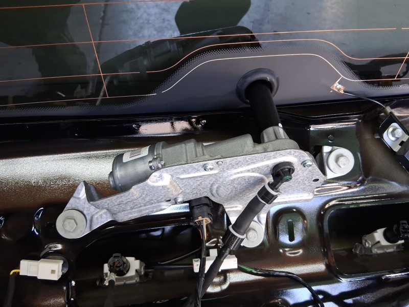 Recambio de motor limpia trasero para mg mg 3 (5lfp) mg3 1.5 referencia OEM IAM 11433293  