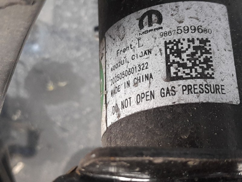 Recambio de amortiguador delantero izquierdo para peugeot 208 ii (ub_, up_, uw_, uj_) 1.2 puretech hybrid 110 edcs6 referencia O