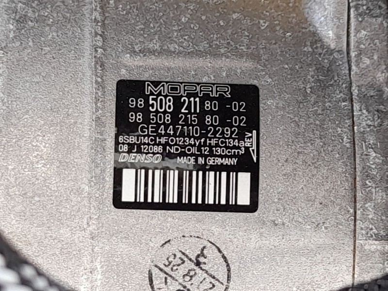 Recambio de compresor aire acondicionado para peugeot 208 ii (ub_, up_, uw_, uj_) 1.2 puretech hybrid 110 edcs6 referencia OEM I