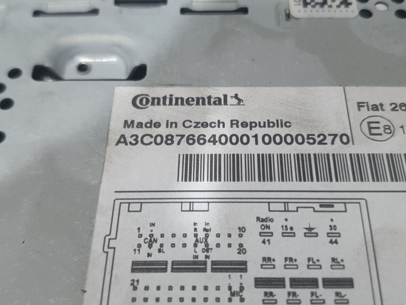 Recambio de sistema audio / radio para fiat doblo cargo (263_) 1.3 d multijet (263wxu1a) referencia OEM IAM 7357115850 96848 MOP