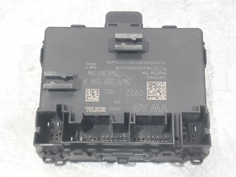 Recambio de modulo electronico para skoda octavia iv (nx3, nn3, pv3) 1.5 tsi referencia OEM IAM 3WA959594A TRASERO DERECHO 