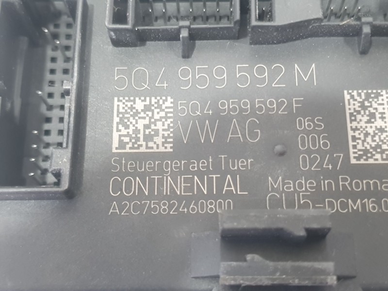 Recambio de modulo electronico para seat leon st (5f8) 1.5 tsi referencia OEM IAM 5Q4959592M DELANTERO DERECHO A2C7582460800