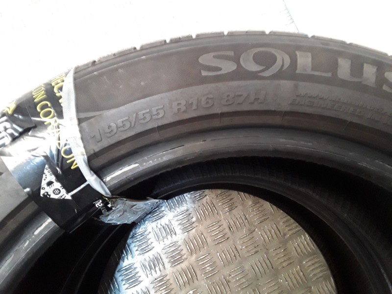 Recambio de neumatico pareja para neumaticos reutilizados - referencia OEM IAM 195551687H KUMHO 195/55/16/87H