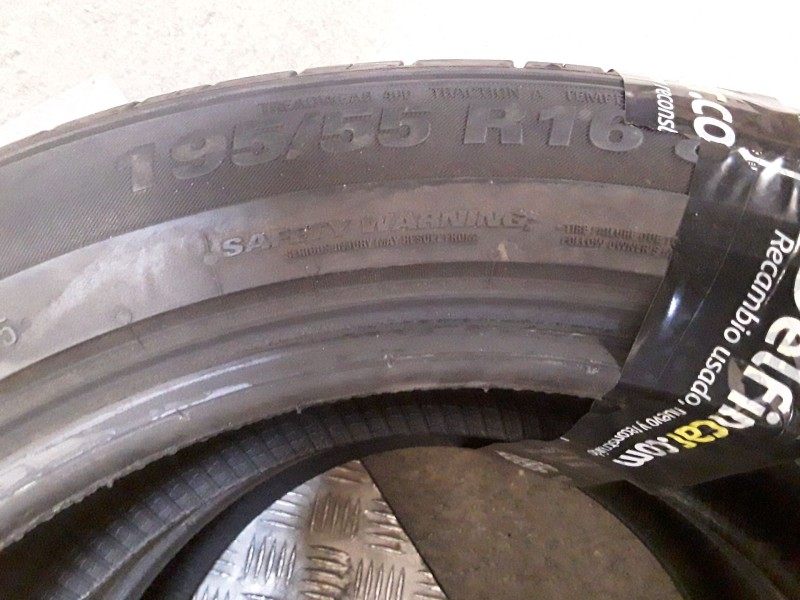 Recambio de neumatico pareja para neumaticos reutilizados - referencia OEM IAM 195551687H KUMHO 195/55/16/87H
