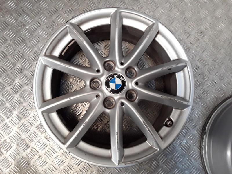 Recambio de juego llantas aluminio para bmw 2 active tourer (f45) 216 d referencia OEM IAM 7X16 5 TORN ET52 ROZADAS ALUMINIO