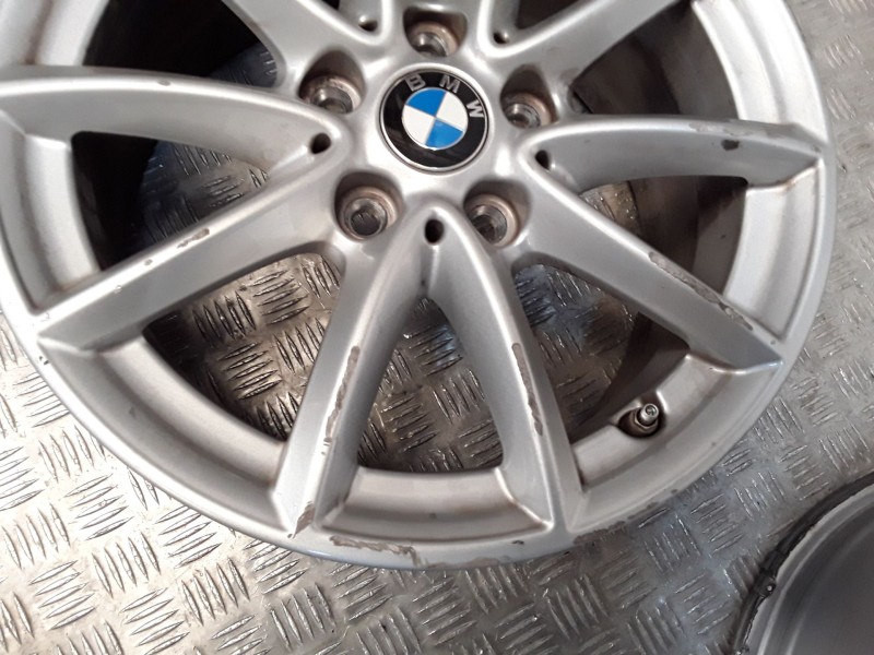 Recambio de juego llantas aluminio para bmw 2 active tourer (f45) 216 d referencia OEM IAM 7X16 5 TORN ET52 ROZADAS ALUMINIO