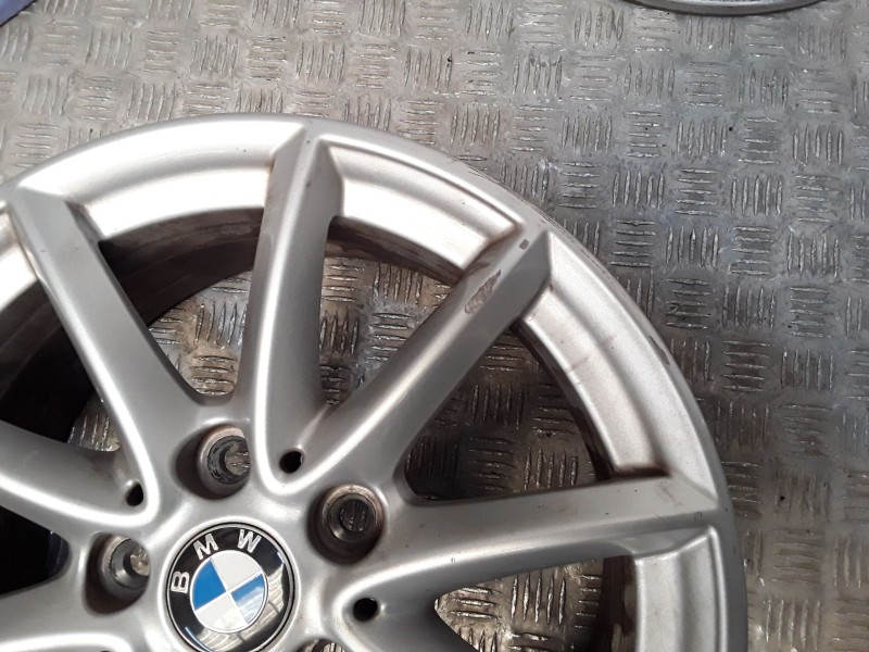 Recambio de juego llantas aluminio para bmw 2 active tourer (f45) 216 d referencia OEM IAM 7X16 5 TORN ET52 ROZADAS ALUMINIO