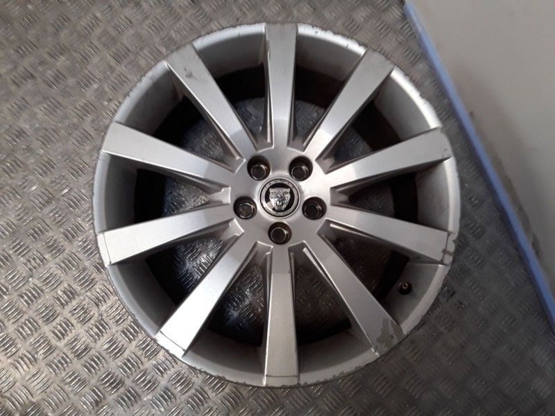 Recambio de juego llantas aluminio para jaguar xf i (x250) 2.7 d referencia OEM IAM 8.5X19 5 TORN ET 49 ROZADAS ALUMINIO