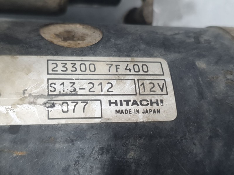 Recambio de motor arranque para nissan terrano ii (r20) 2.7 td 4wd referencia OEM IAM 233007F400 S13212 HITACHI