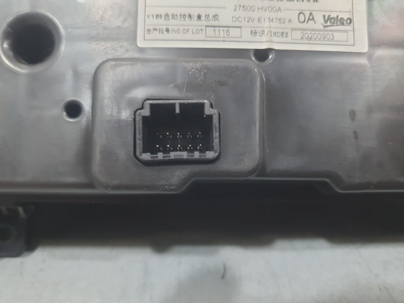 Recambio de mando climatizador para nissan qashqai ii (j11, j11_) 1.3 dig-t referencia OEM IAM 27500HV00A E174752A VALEO