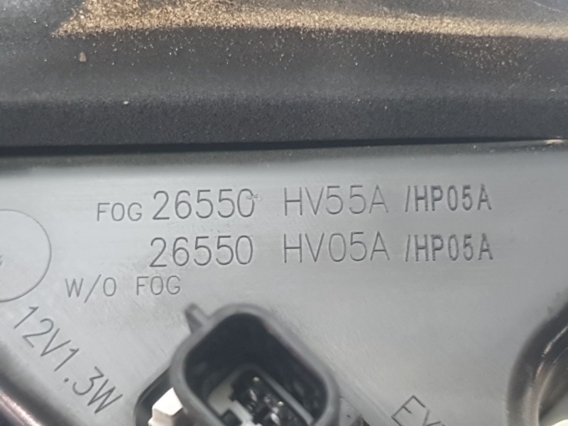 Recambio de piloto trasero derecho interior para nissan qashqai ii (j11, j11_) 1.3 dig-t referencia OEM IAM 26550HV05A  