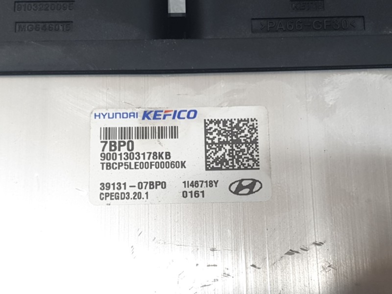 Recambio de centralita motor uce para hyundai i20 iii (bc3, bi3) 1.0 t-gdi referencia OEM IAM 3913107BP0 7BP0 KEFICO