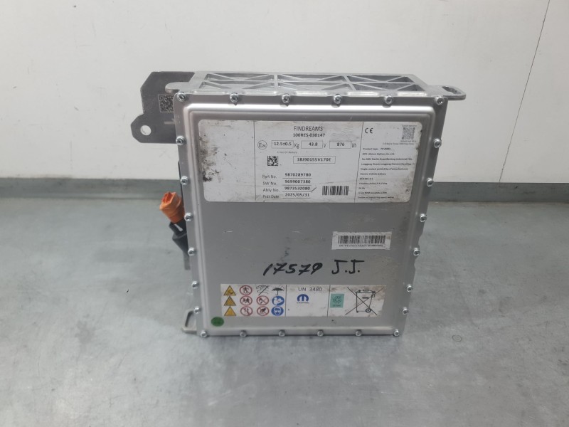 Recambio de bateria para peugeot 208 ii (ub_, up_, uw_, uj_) 1.2 puretech hybrid 110 edcs6 referencia OEM IAM 9870289780  