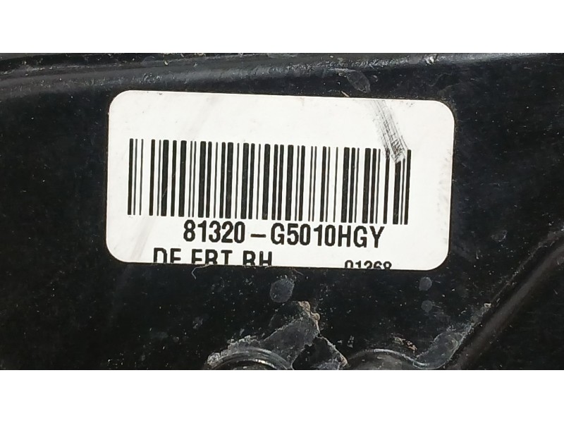 Recambio de cerradura puerta delantera derecha para kia niro i (de) 1.6 gdi hybrid referencia OEM IAM 81320G5040  