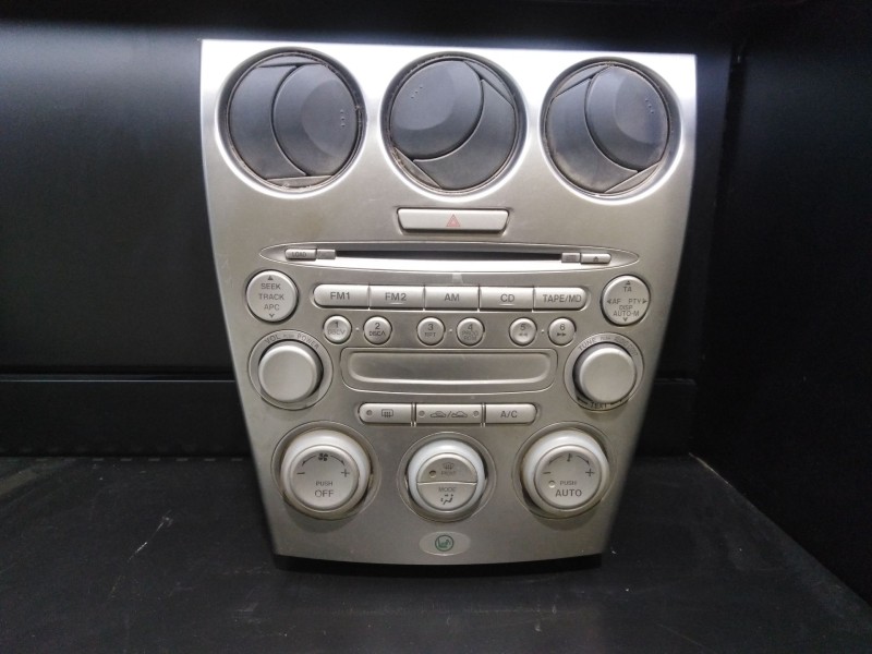 Recambio de sistema audio / radio cd para mazda 6 berlina (gg) 1.8 active (4-ptas.) referencia OEM IAM GJ6T66AS0A  