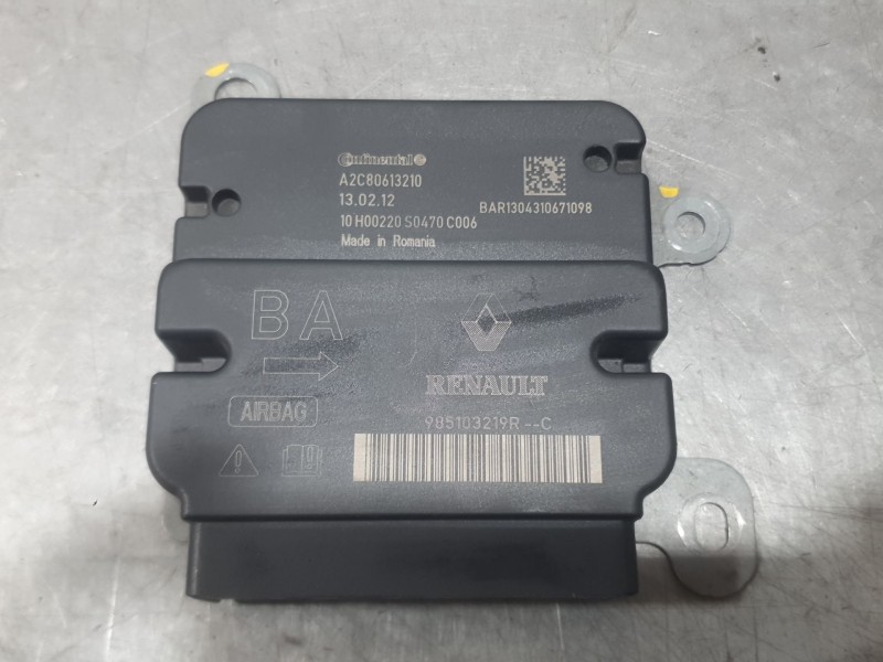 Recambio de kit airbag para dacia lodgy (js_) 1.5 dci referencia OEM IAM 985105118R C/SALPICADERO Y PRETENSORES 985105118R CONDU