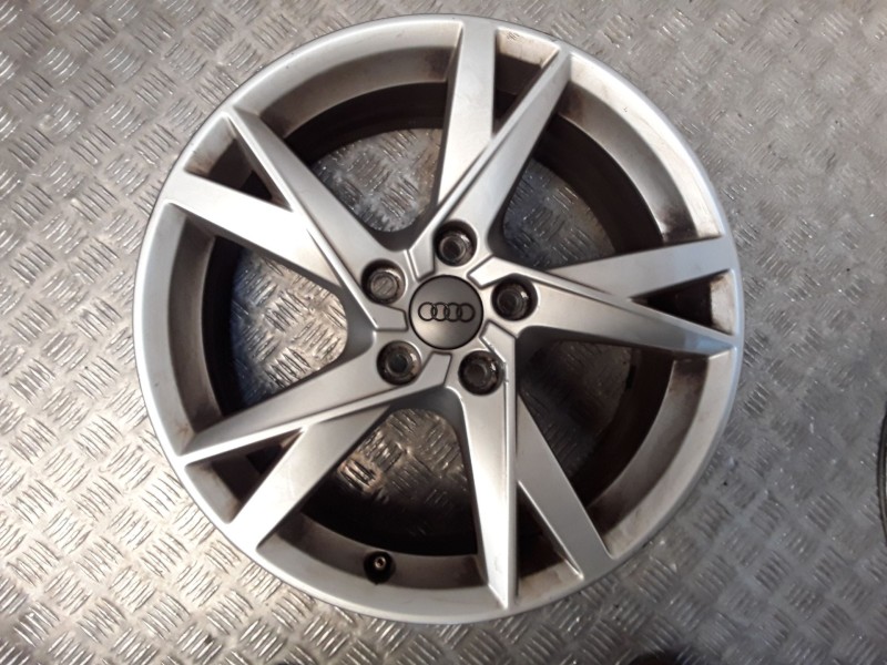 Recambio de juego llantas aluminio para audi q3 (8ub, 8ug) 2.0 tdi quattro referencia OEM IAM 7X17 5 TORN ET43 ROZADAS ALUMINIO