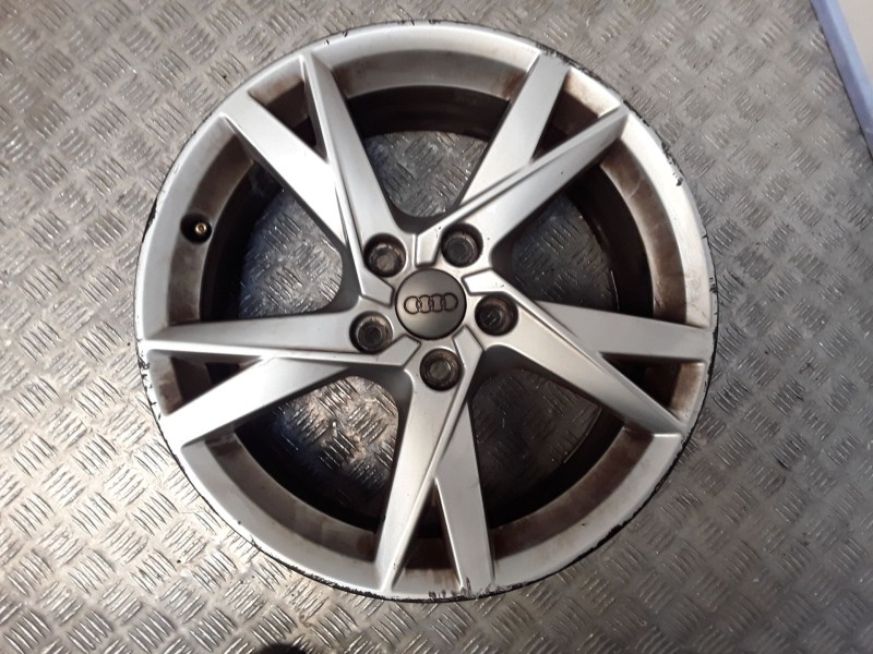 Recambio de juego llantas aluminio para audi q3 (8ub, 8ug) 2.0 tdi quattro referencia OEM IAM 7X17 5 TORN ET43 ROZADAS ALUMINIO