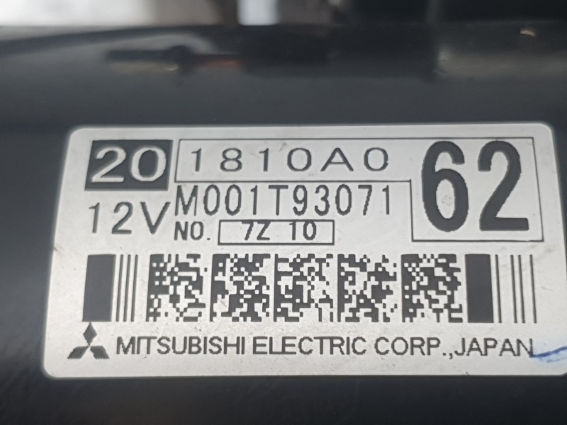 Recambio de motor arranque para mitsubishi outlander ii (cw_w) 2.2 di-d 4wd referencia OEM IAM 1810A062 M001T93071 MITSUBISHI