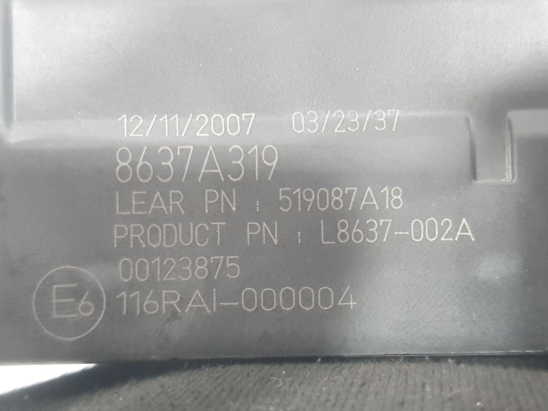 Recambio de caja reles / fusibles para mitsubishi outlander ii (cw_w) 2.2 di-d 4wd referencia OEM IAM 8637A319  