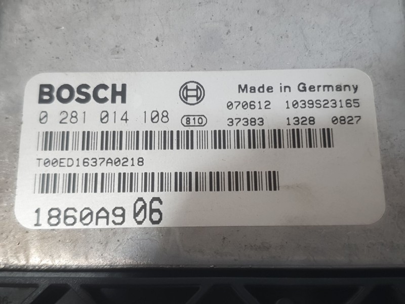Recambio de centralita motor uce para mitsubishi outlander ii (cw_w) 2.2 di-d 4wd referencia OEM IAM 1860A906 0281014108 BOSCH