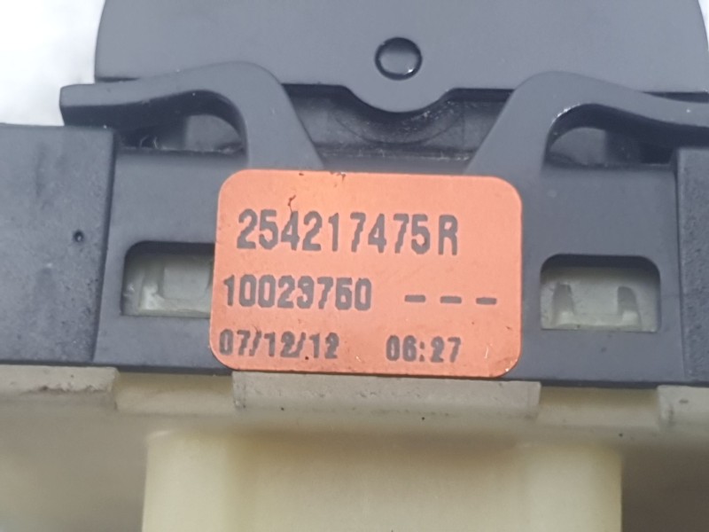 Recambio de mando elevalunas delantero derecho para dacia lodgy (js_) 1.5 dci referencia OEM IAM 254217475R  