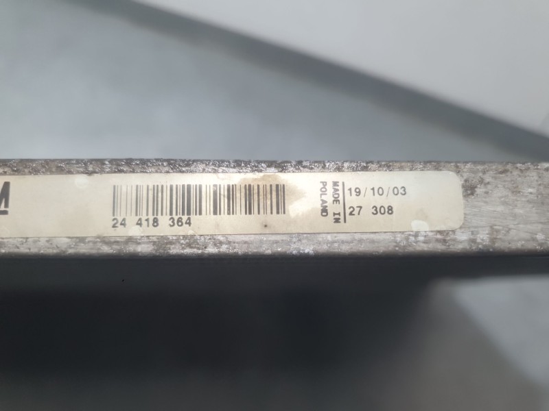 Recambio de condensador / radiador aire acondicionado para opel vectra c gts (z02) 2.0 16v turbo (f68) referencia OEM IAM 244183