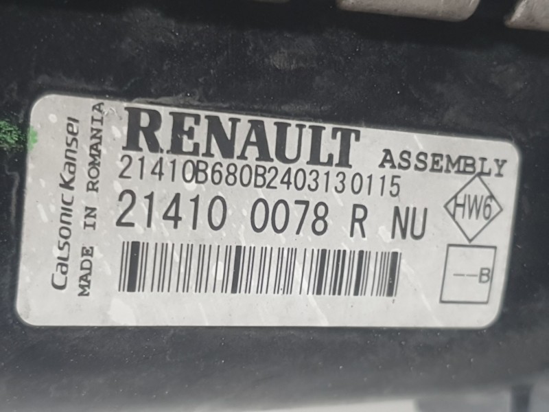 Recambio de radiador agua para dacia lodgy (js_) 1.5 dci referencia OEM IAM 214100078R  