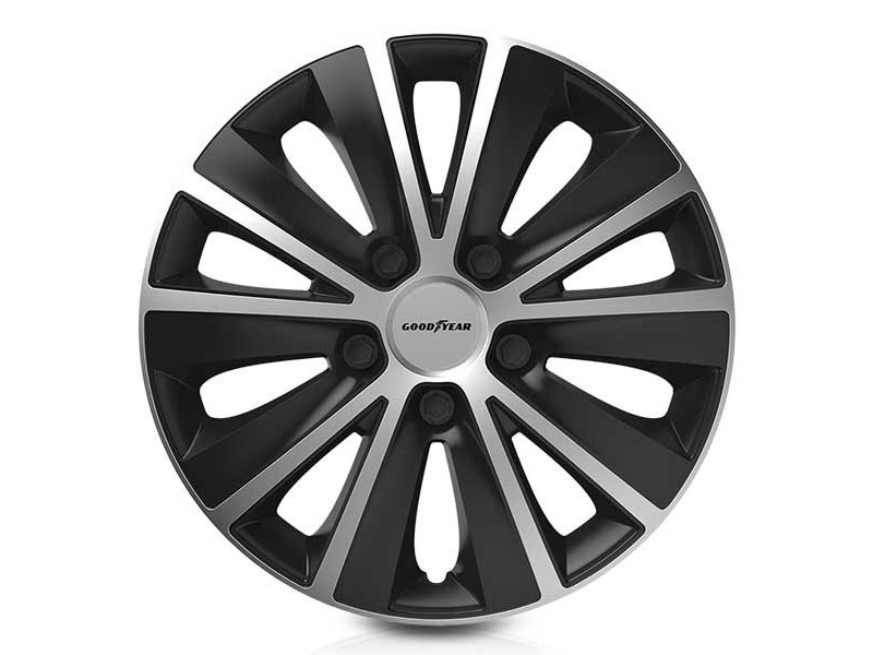 Recambio de juego tapacubos para universal accesorio - referencia OEM IAM BICOLOR 15´´ GOODYEAR MONACO BICOLOR 15´´