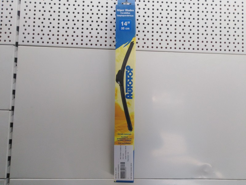 Recambio de escobilla limpia para universal accesorio - referencia OEM IAM 35 M/M 14´´  GOMA FLEXIBLE 35CM