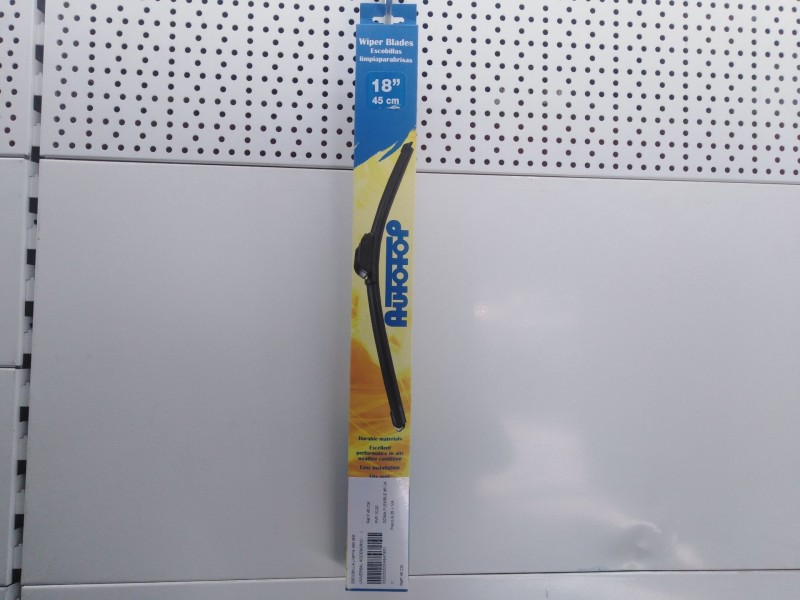 Recambio de escobilla limpia 450 mm para universal accesorio - referencia OEM IAM 45 C/M 18´´  GOMA FLEXIBLE 45CM