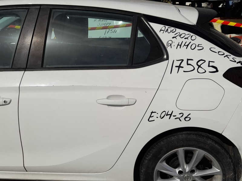 Recambio de puerta trasera izquierda para opel corsa f (p2jo) 1.2 (68) referencia OEM IAM 9837706080  