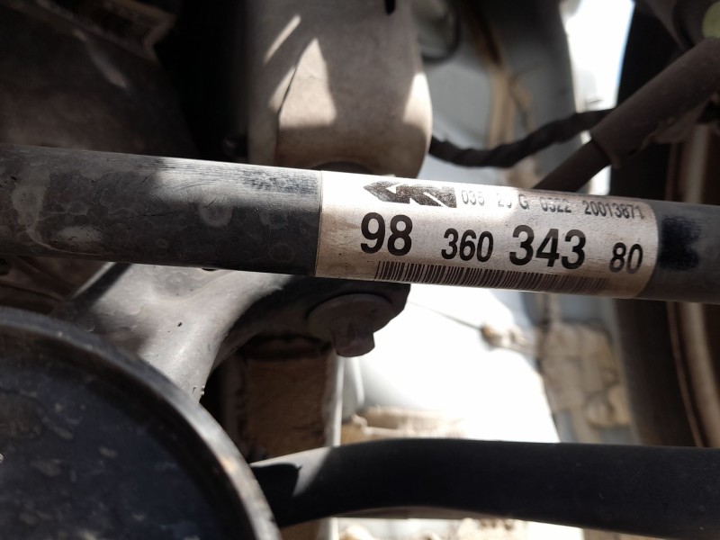 Recambio de transmision delantera izquierda para opel corsa f (p2jo) 1.2 (68) referencia OEM IAM 1647577480 9836034380 