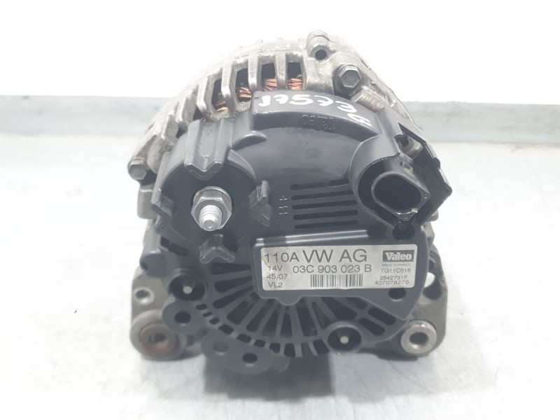 Recambio de alternador para volkswagen golf v (1k1) 1.4 tsi referencia OEM IAM 03C903023B 2542731F VALEO