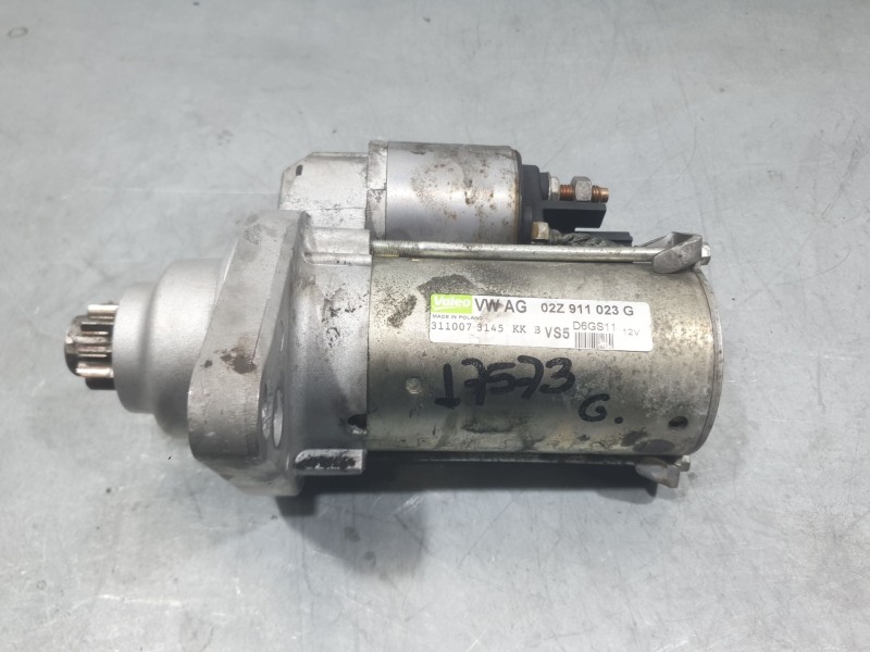 Recambio de motor arranque para volkswagen golf v (1k1) 1.4 tsi referencia OEM IAM 02Z911023G 3110073145 VALEO