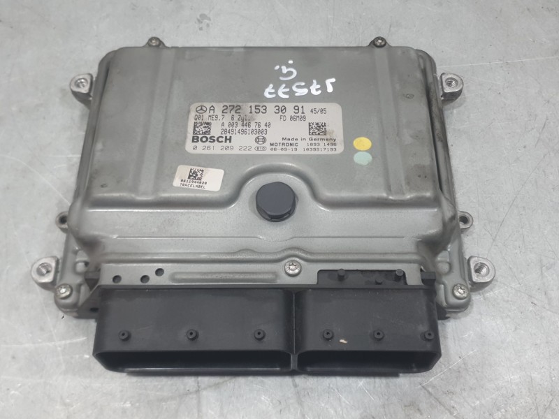 Recambio de centralita motor uce para mercedes-benz clase e (w211) e 280 (211.054) referencia OEM IAM A2721533091 0261209222 BOS