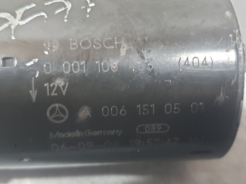 Recambio de motor arranque para mercedes-benz clase e (w211) e 280 (211.054) referencia OEM IAM A0061510501 0001108403 BOSCH