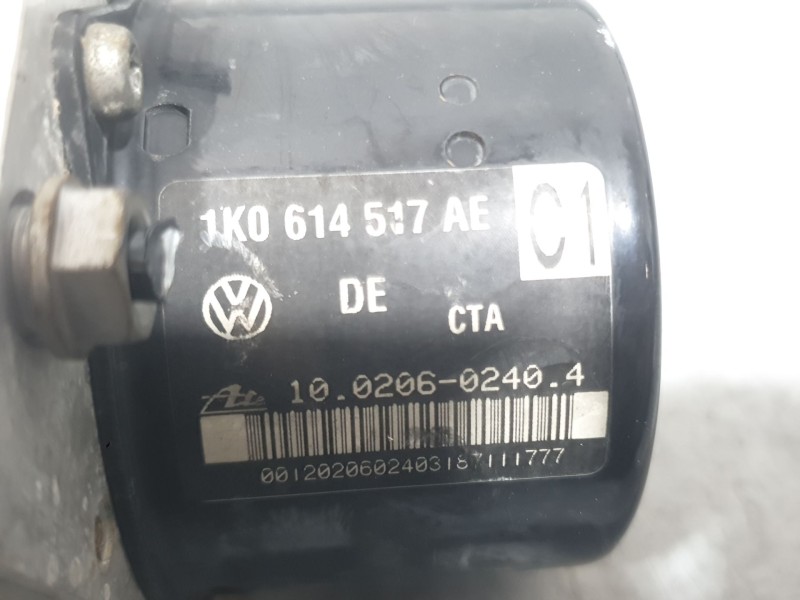 Recambio de abs para volkswagen golf v (1k1) 1.4 tsi referencia OEM IAM 1K0614517AE 10020602404 ATE