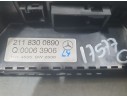 Recambio de mando climatizador para mercedes-benz clase e (w211) e 280 (211.054) referencia OEM IAM A2118300890  