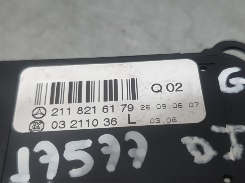 Recambio de mando retrovisor para mercedes-benz clase e (w211) e 280 (211.054) referencia OEM IAM A2118216179  