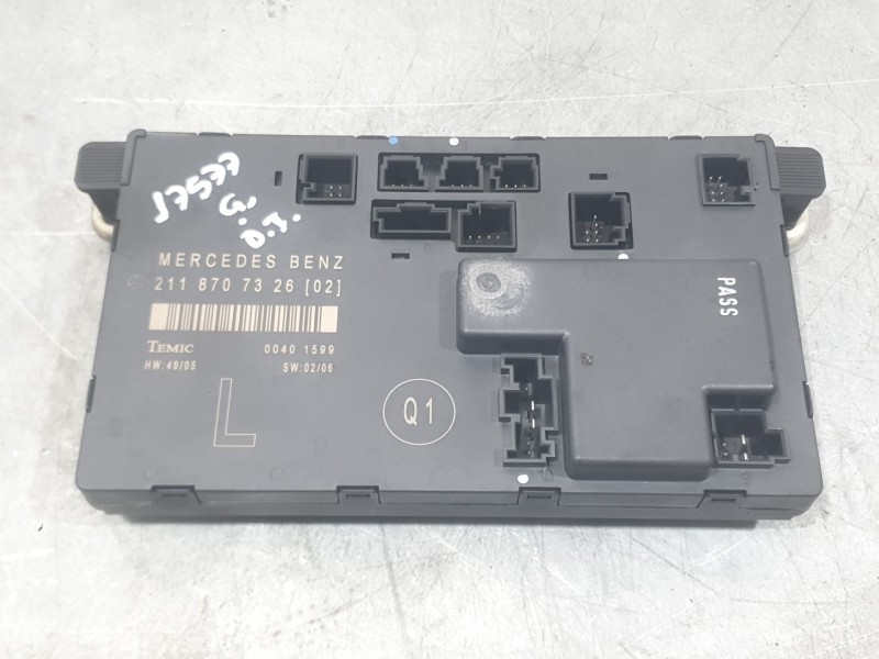 Recambio de modulo electronico para mercedes-benz clase e (w211) e 280 (211.054) referencia OEM IAM 2118707326 DELANTERO IZQUIER